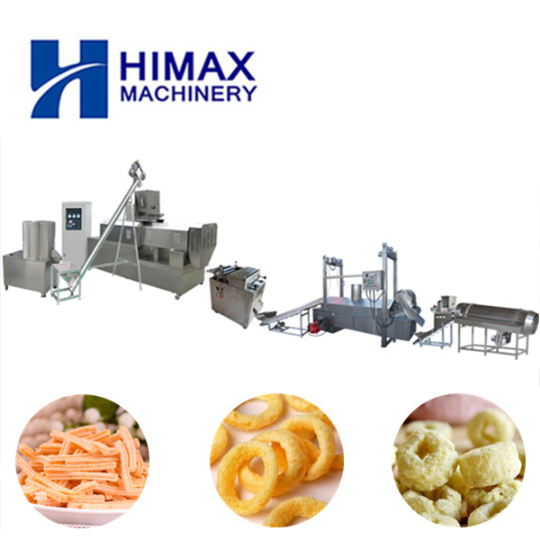 Fried bugle chips production line